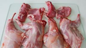 Rabbit stewed in white wine, a selection of simple and tasty recipes Cooking rabbit in wine