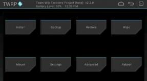TWRP Recovery - instructions for use