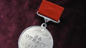 What are orders and medals given for?