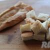 Bagueta, polnjena v pečici, recept s fotografijami
