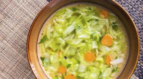 How to cook cabbage soup: recipes for weight loss Cabbage soup diet