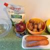 Mimoza solata s saury Solata mimosa preprost recept s saury