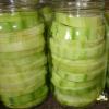Sauteed zucchini for the winter