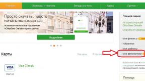 Auto payment from Sberbank, what is it