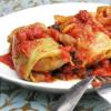 Technological process for preparing vegetable cabbage rolls