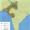 Zgodovina antične Indije lokacija Indije na zemljevidu