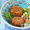 What is falafel and how is it eaten Fried chickpea balls