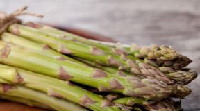 Asparagus: properties, young asparagus, photo of asparagus, cooking asparagus, how to cook asparagus, sauces for asparagus