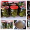 Pickled gherkins: recipe for winter crispy gherkins